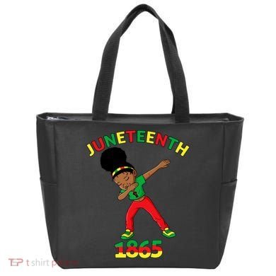 Dabbing Black Princess Juneteenth 1865 Black History Tote Bag