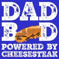 Dad Bod Powered By Cheesesteak Father Figure Graphic Cool Gift Tank Top thumb 6