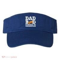 Dad Bod Powered By Cheesesteak Father Figure Graphic Cool Gift Visor thumb 0