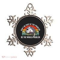 Dont Be Part Of The Problem Be The Problem Possum Funny Ornament thumb 0
