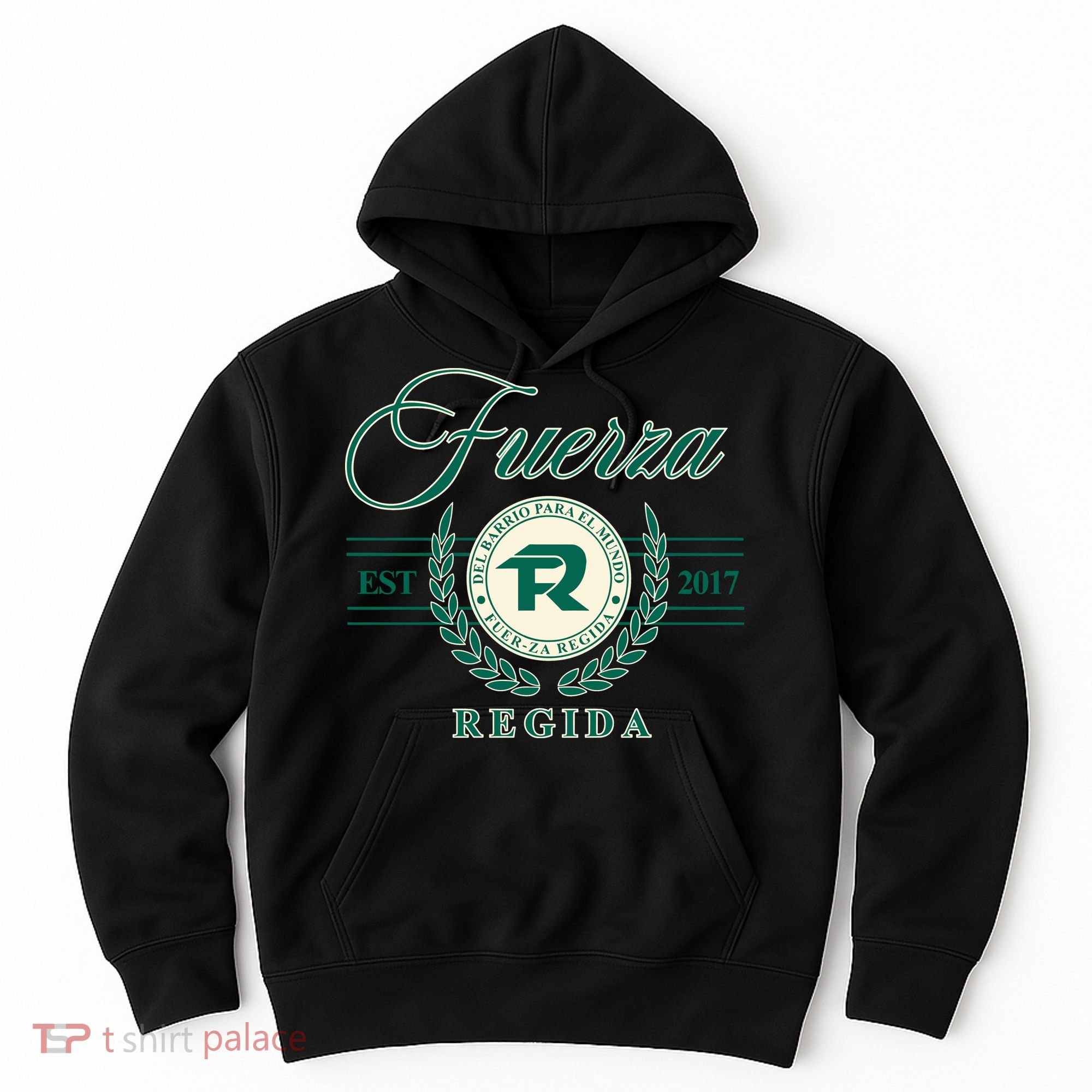 Del Barrio Para El Mundo Fuerza Regida Hoodie