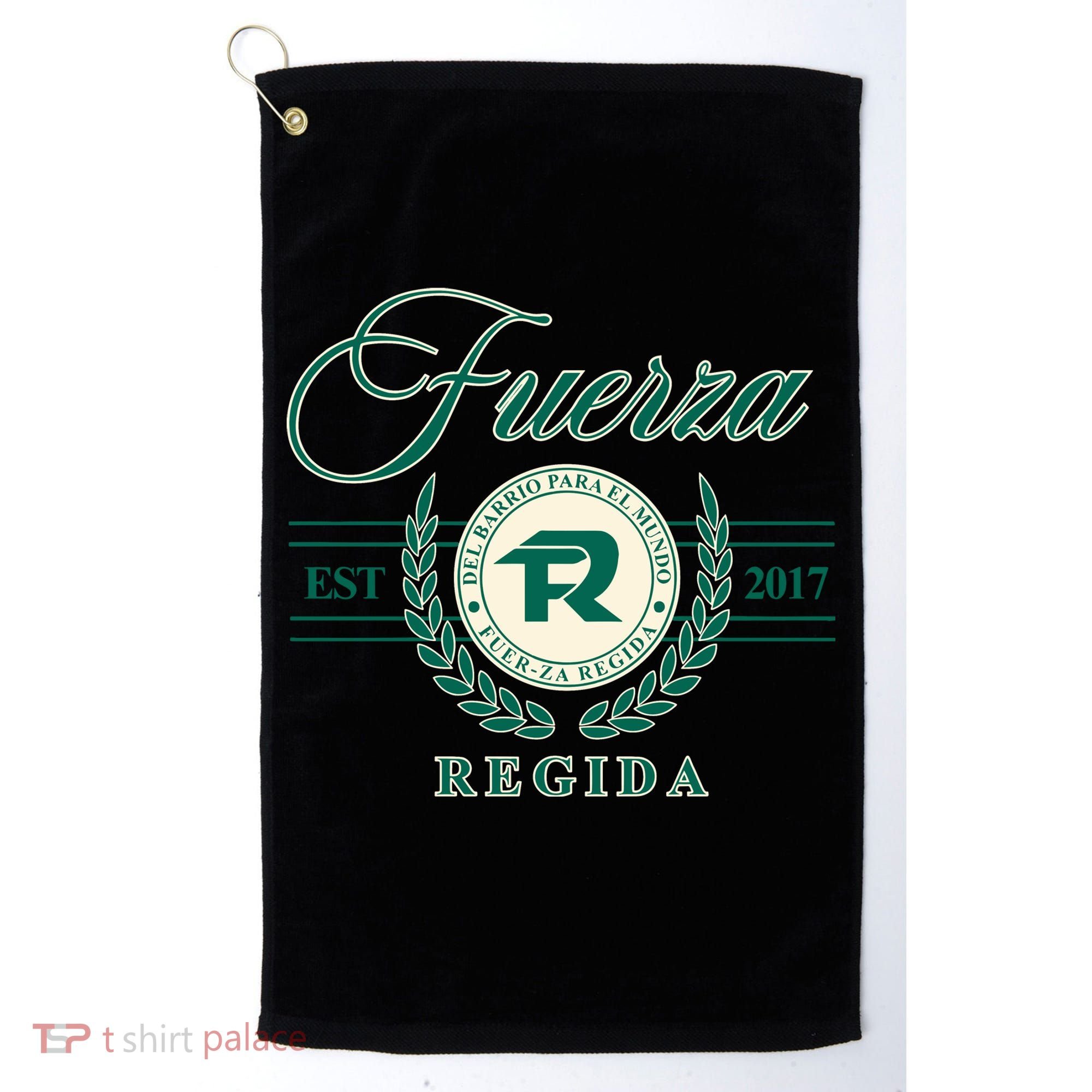 Del Barrio Para El Mundo Fuerza Regida Golf Towel