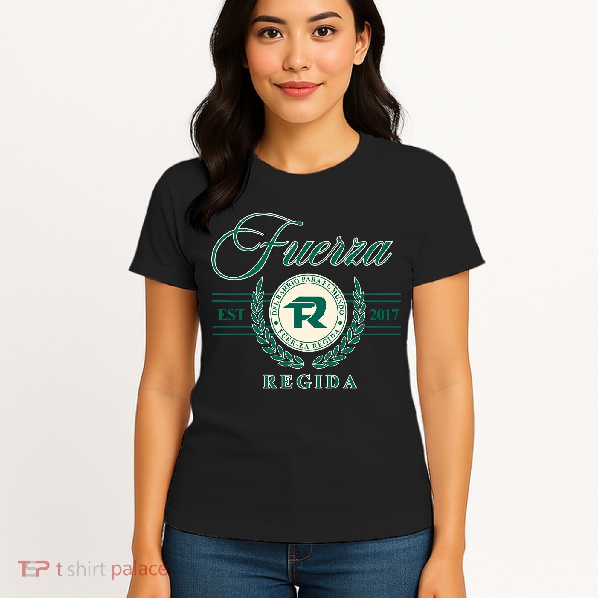 Del Barrio Para El Mundo Fuerza Regida Women's T-Shirt