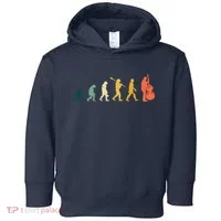 Double Bass Player Evolution Funny Music Band Gift Toddler Hoodie thumb 0