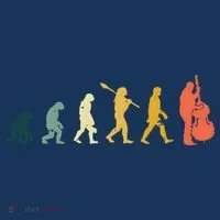 Double Bass Player Evolution Funny Music Band Gift Toddler Hoodie thumb 2