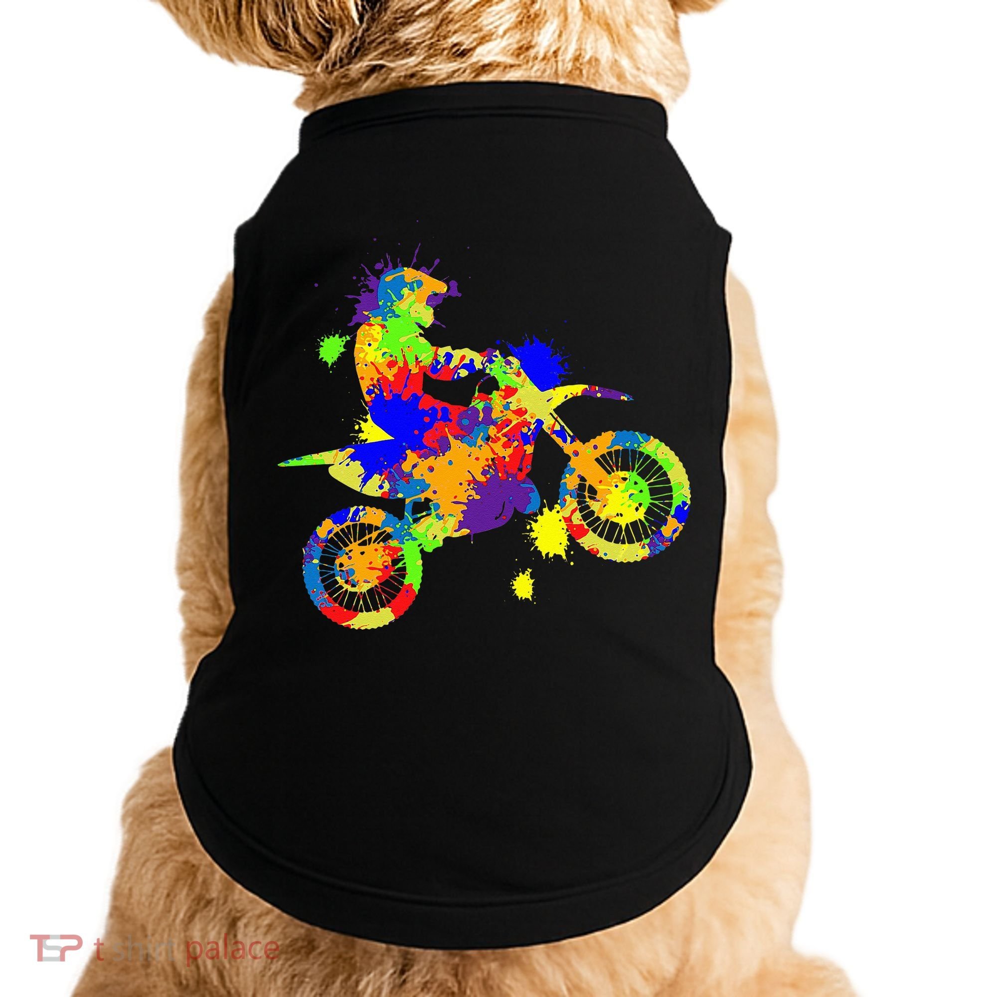 Dirt Bike Rider Motocross Enduro Dirt Biking Doggie Tank