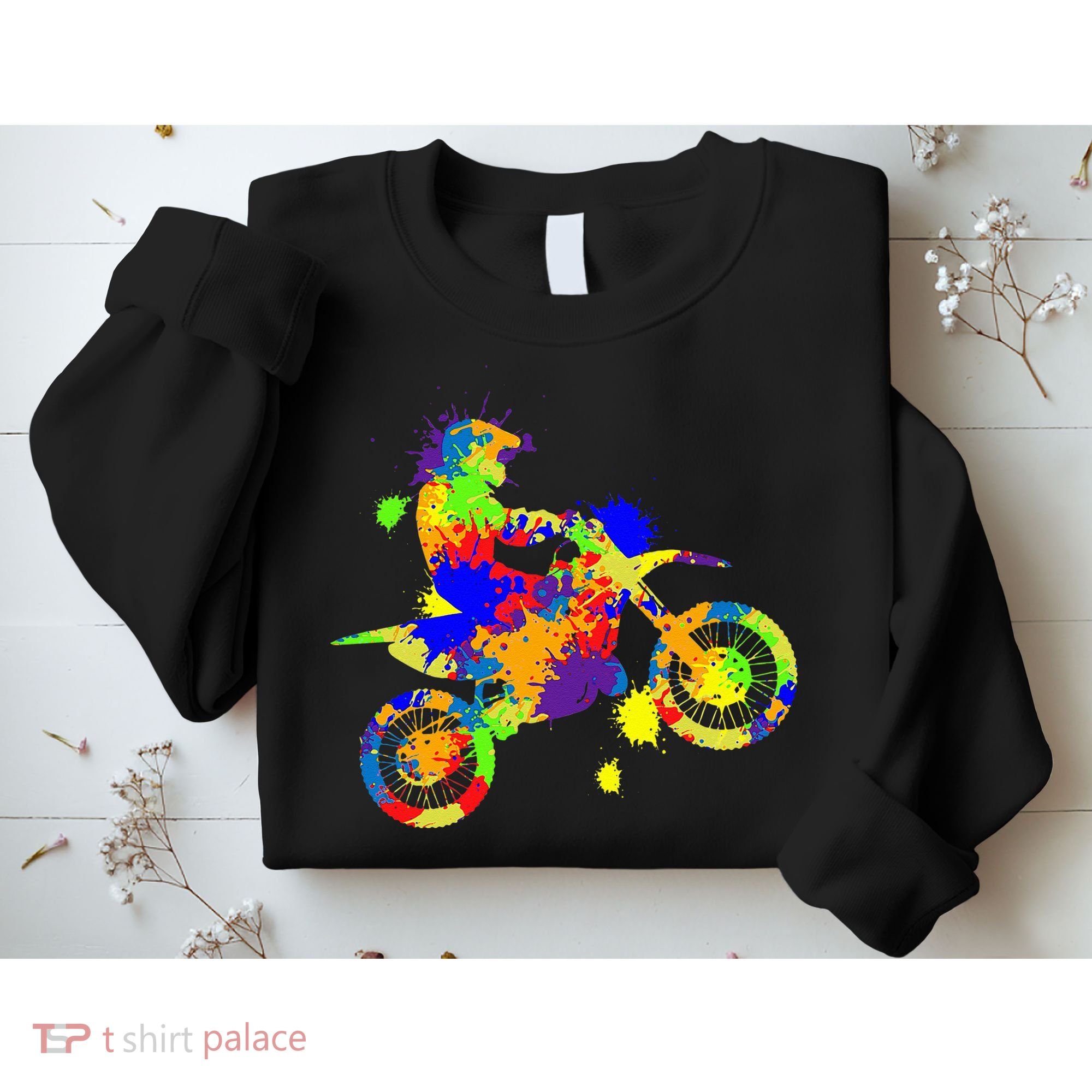 Dirt Bike Rider Motocross Enduro Dirt Biking Sweatshirt