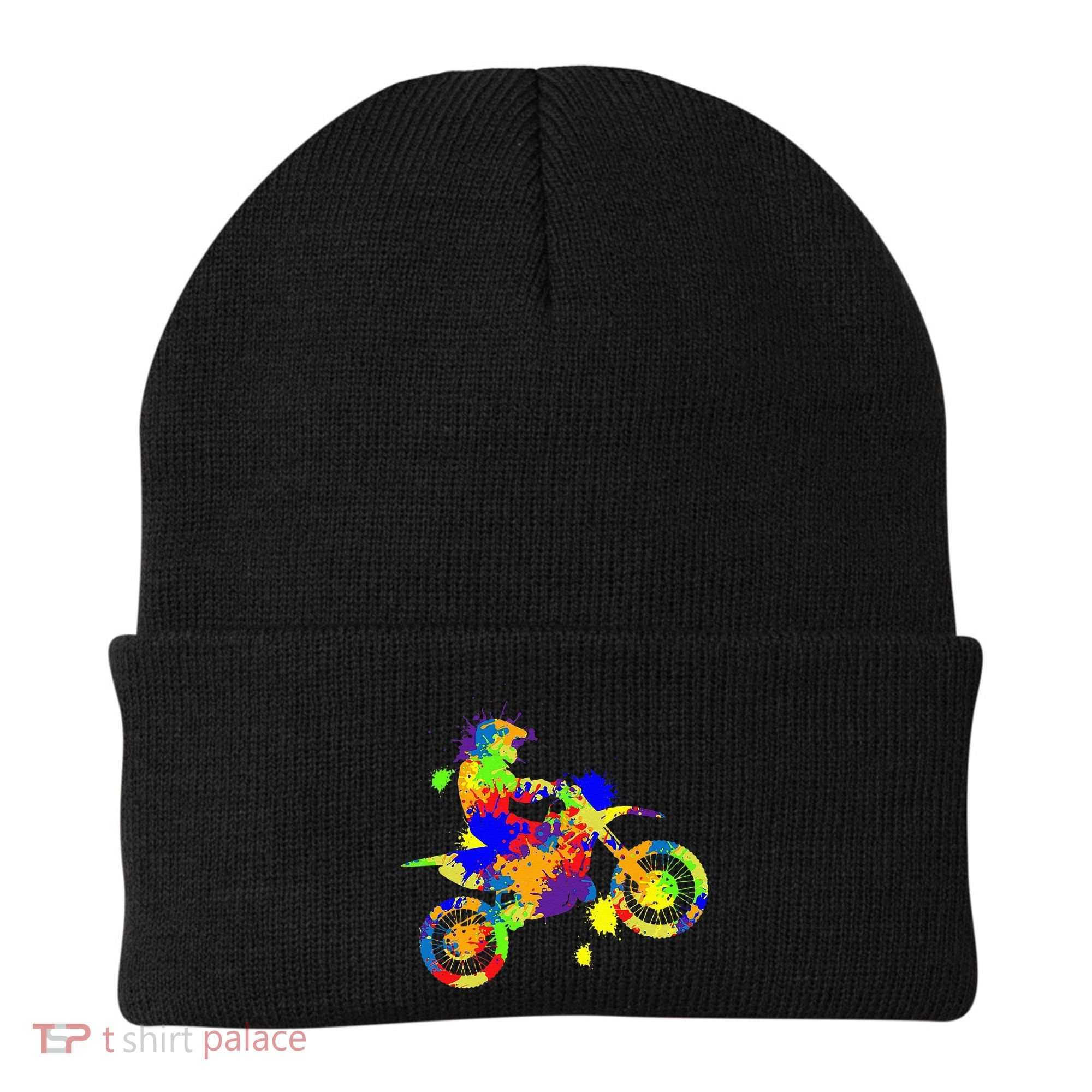 Dirt Bike Rider Motocross Enduro Dirt Biking Beanie