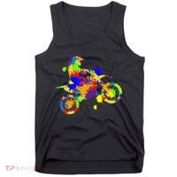 Dirt Bike Rider Motocross Enduro Dirt Biking Tank Top thumb 0