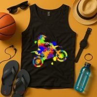 Dirt Bike Rider Motocross Enduro Dirt Biking Tank Top thumb 4