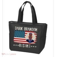 Dark Brandon Rising Anti Joe Biden Distressed USA American Flag Tote Bag thumb 3