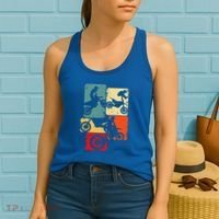 Dirt Bike Rider Motocross Enduro Dirt Biking Women's Tank Top thumb 2