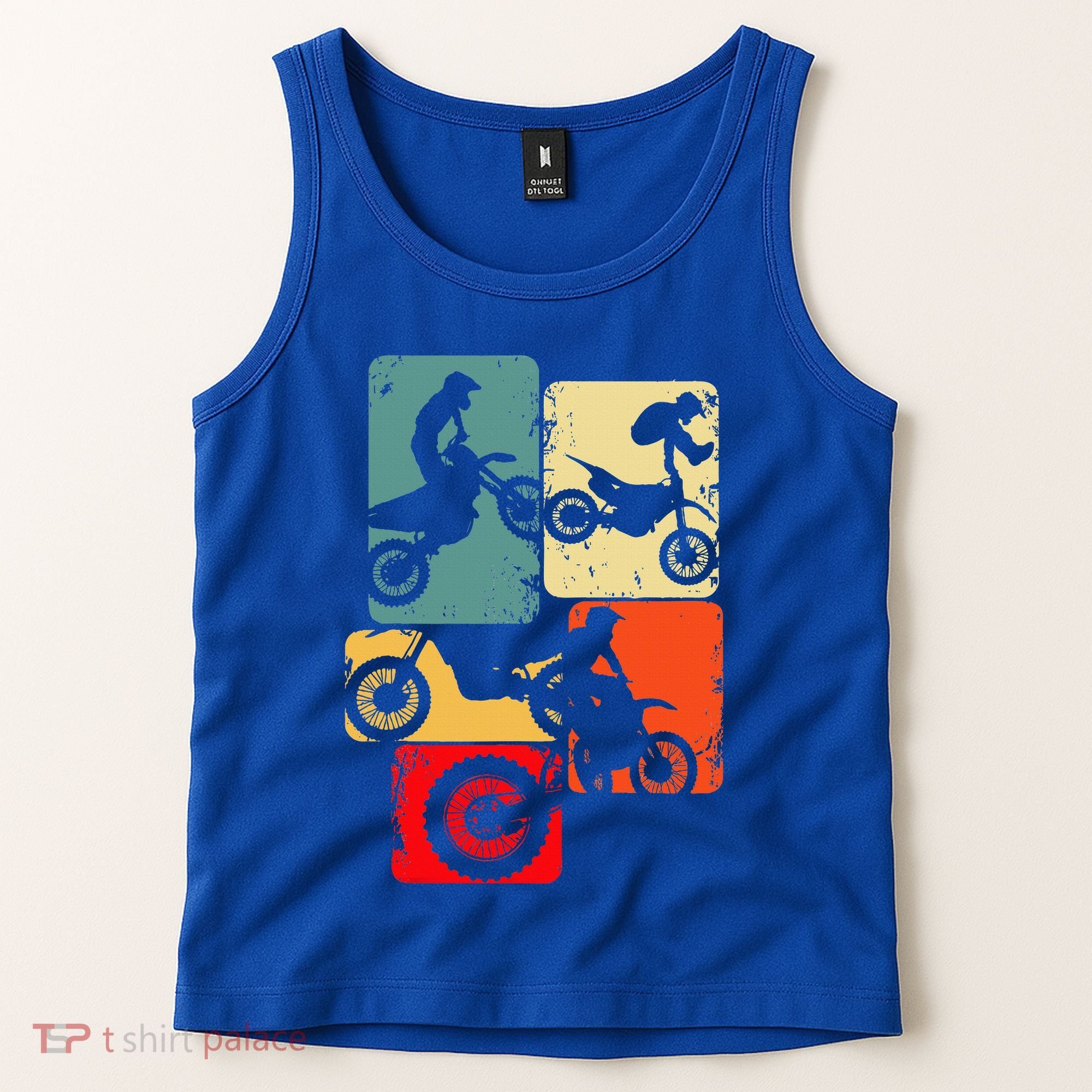 Dirt Bike Rider Motocross Enduro Dirt Biking Tank Top