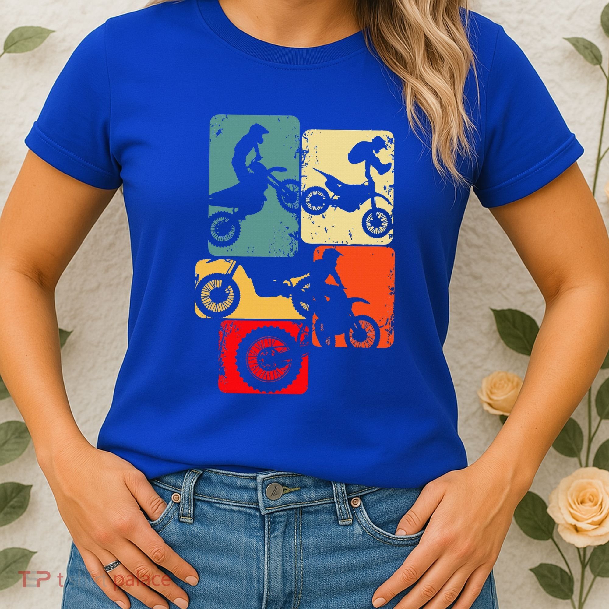 Dirt Bike Rider Motocross Enduro Dirt Biking Women's T-Shirt