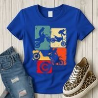 Dirt Bike Rider Motocross Enduro Dirt Biking Women's T-Shirt thumb 3