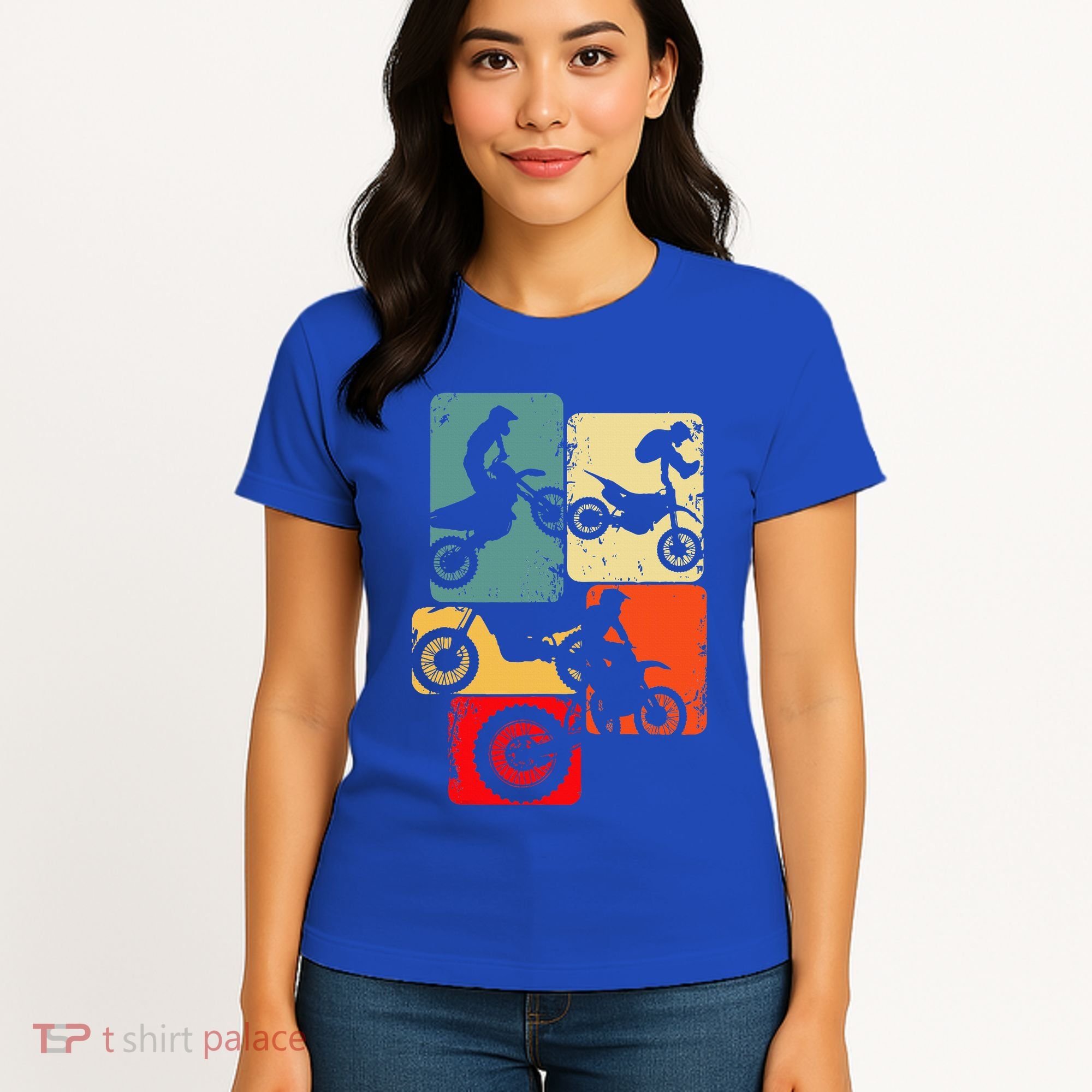 Dirt Bike Rider Motocross Enduro Dirt Biking Women's T-Shirt