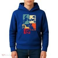 Dirt Bike Rider Motocross Enduro Dirt Biking Kids Hoodie thumb 4