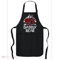 Daddy Bear , Red Buffalo Plaid Daddy Bear Pajama T Apron thumb 0