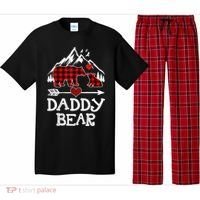 Daddy Bear , Red Buffalo Plaid Daddy Bear Pajama T Pajama Set thumb 0