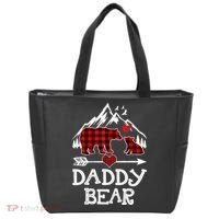 Daddy Bear , Red Buffalo Plaid Daddy Bear Pajama T Tote Bag thumb 0