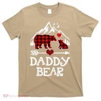 Daddy Bear , Red Buffalo Plaid Daddy Bear Pajama T T-Shirt thumb 0