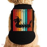 Dragon Boat Racing Dragon Boat Retro Paddling Doggie Tank thumb 0