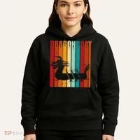 Dragon Boat Racing Dragon Boat Retro Paddling Hoodie thumb 5