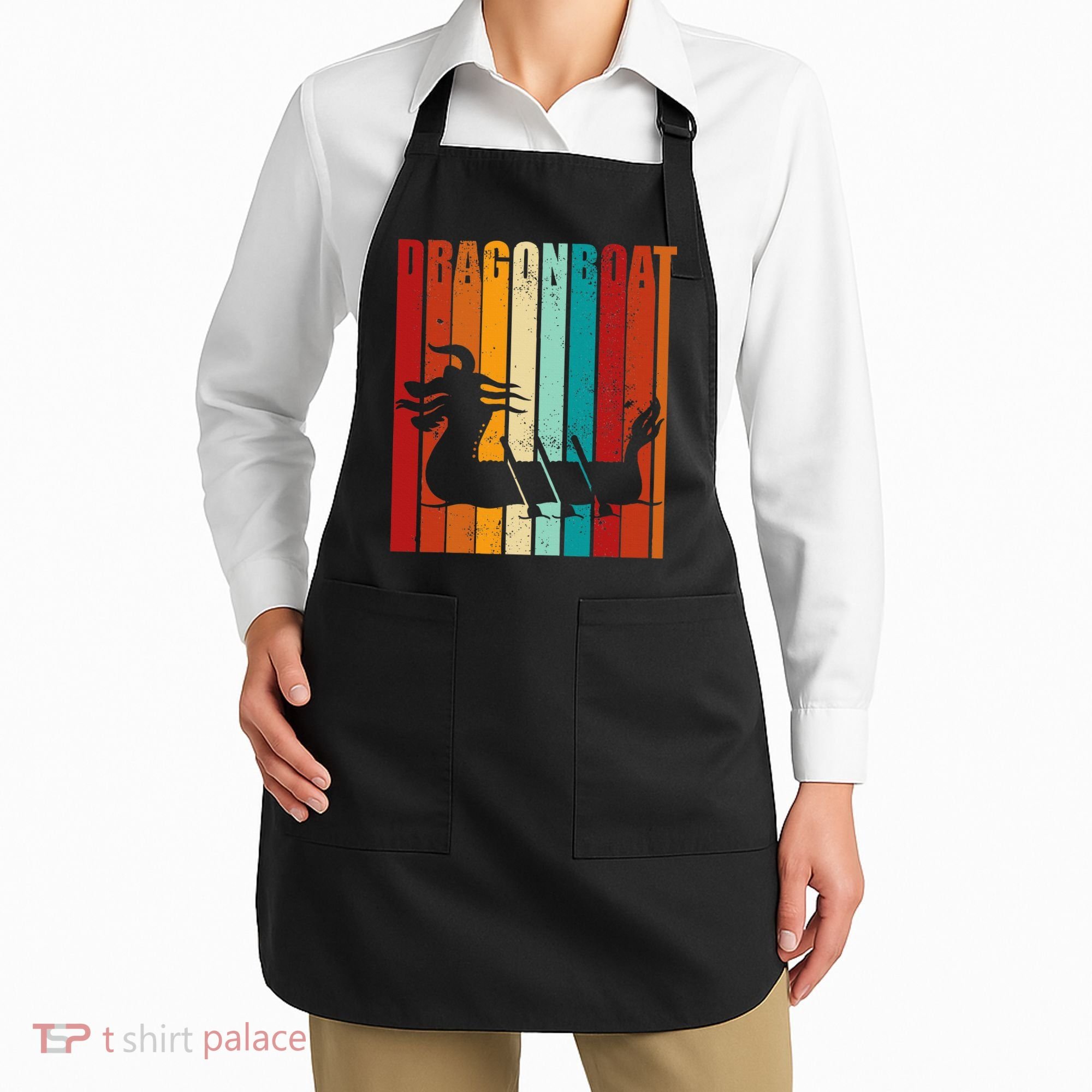 Dragon Boat Racing Dragon Boat Retro Paddling Apron