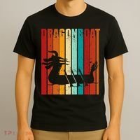 Dragon Boat Racing Dragon Boat Retro Paddling T-Shirt thumb 3
