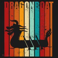 Dragon Boat Racing Dragon Boat Retro Paddling Coaster thumb 2