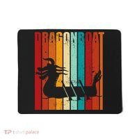 Dragon Boat Racing Dragon Boat Retro Paddling Mousepad thumb 0