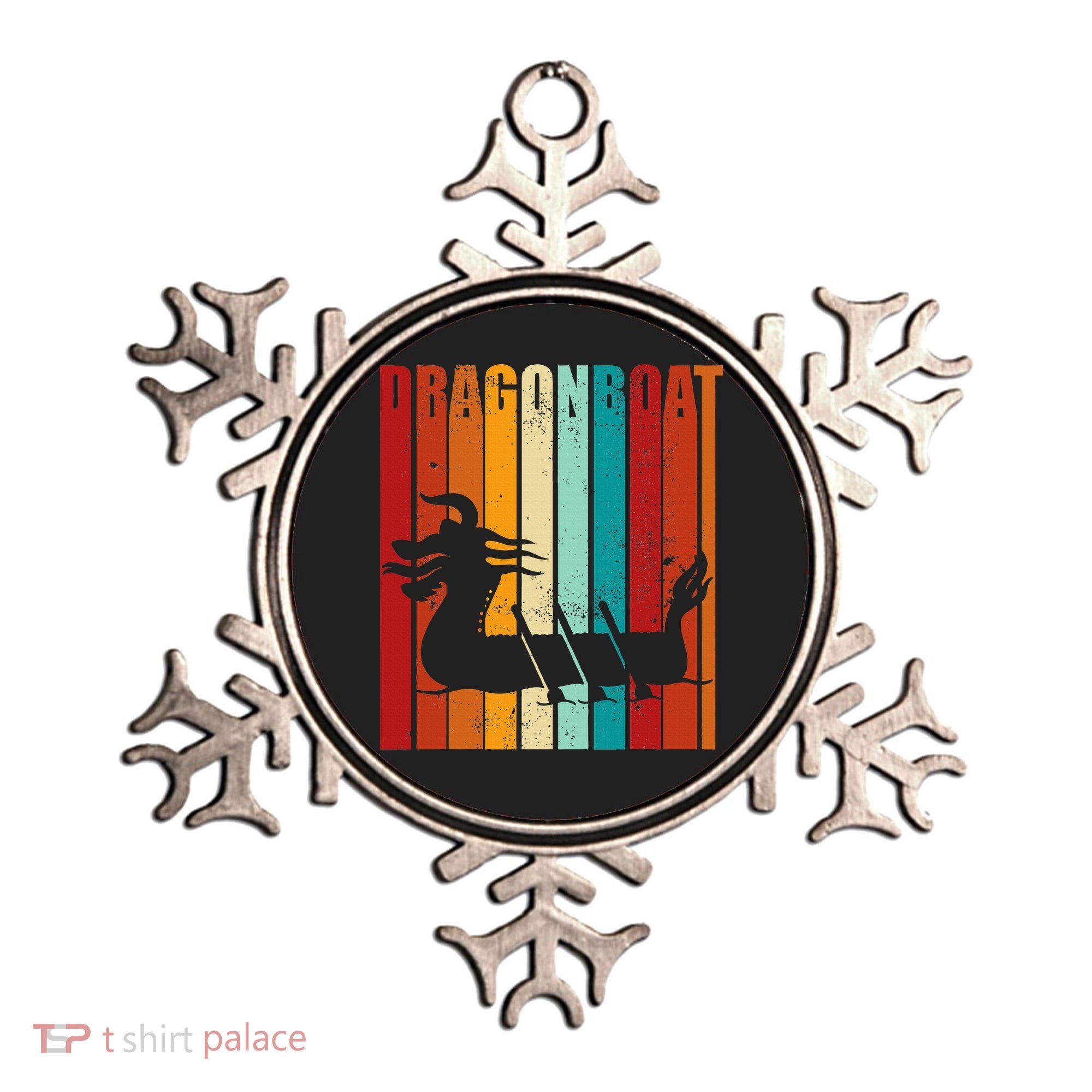Dragon Boat Racing Dragon Boat Retro Paddling Ornament