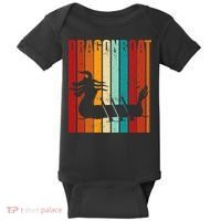 Dragon Boat Racing Dragon Boat Retro Paddling Baby Bodysuit thumb 0
