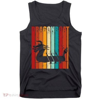 Dragon Boat Racing Dragon Boat Retro Paddling Tank Top