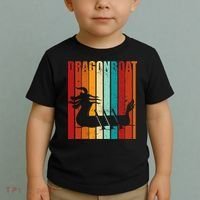 Dragon Boat Racing Dragon Boat Retro Paddling Toddler T-Shirt thumb 2