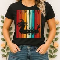 Dragon Boat Racing Dragon Boat Retro Paddling Women's T-Shirt thumb 2