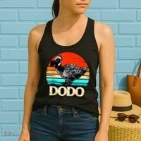 Dodo Bird Retro Sunset 70s & 80s Women And Men Women's Tank Top thumb 2
