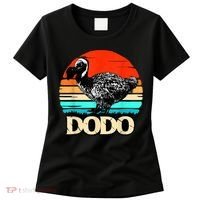 Dodo Bird Retro Sunset 70s & 80s Women And Men Women's T-Shirt thumb 0