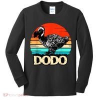 Dodo Bird Retro Sunset 70s & 80s Women And Men Kids Long Sleeve Shirt thumb 0