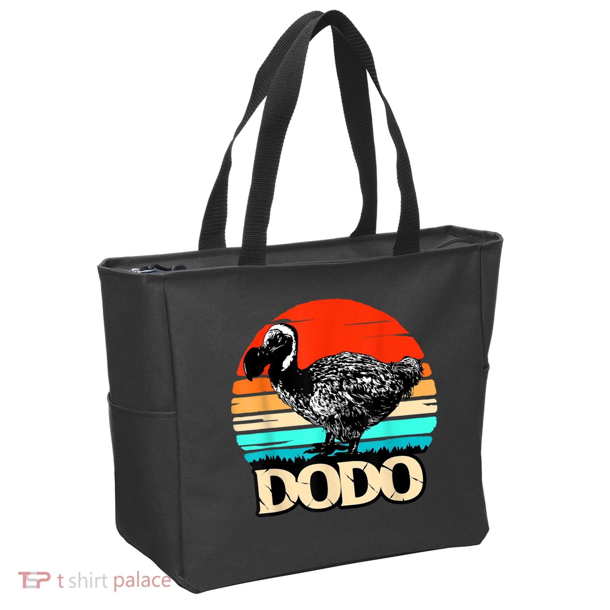 Dodo Bird Retro Sunset 70s & 80s Women And Men Tote Bag