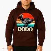 Dodo Bird Retro Sunset 70s & 80s Women And Men Hoodie thumb 2