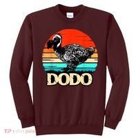 Dodo Bird Retro Sunset 70s & 80s Women And Men Sweatshirt thumb 0