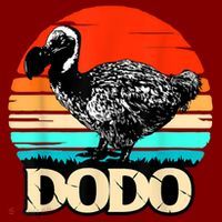 Dodo Bird Retro Sunset 70s & 80s Women And Men Sweatshirt thumb 2