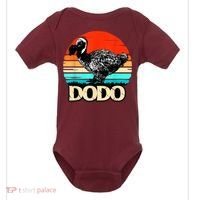 Dodo Bird Retro Sunset 70s & 80s Women And Men Baby Bodysuit thumb 0