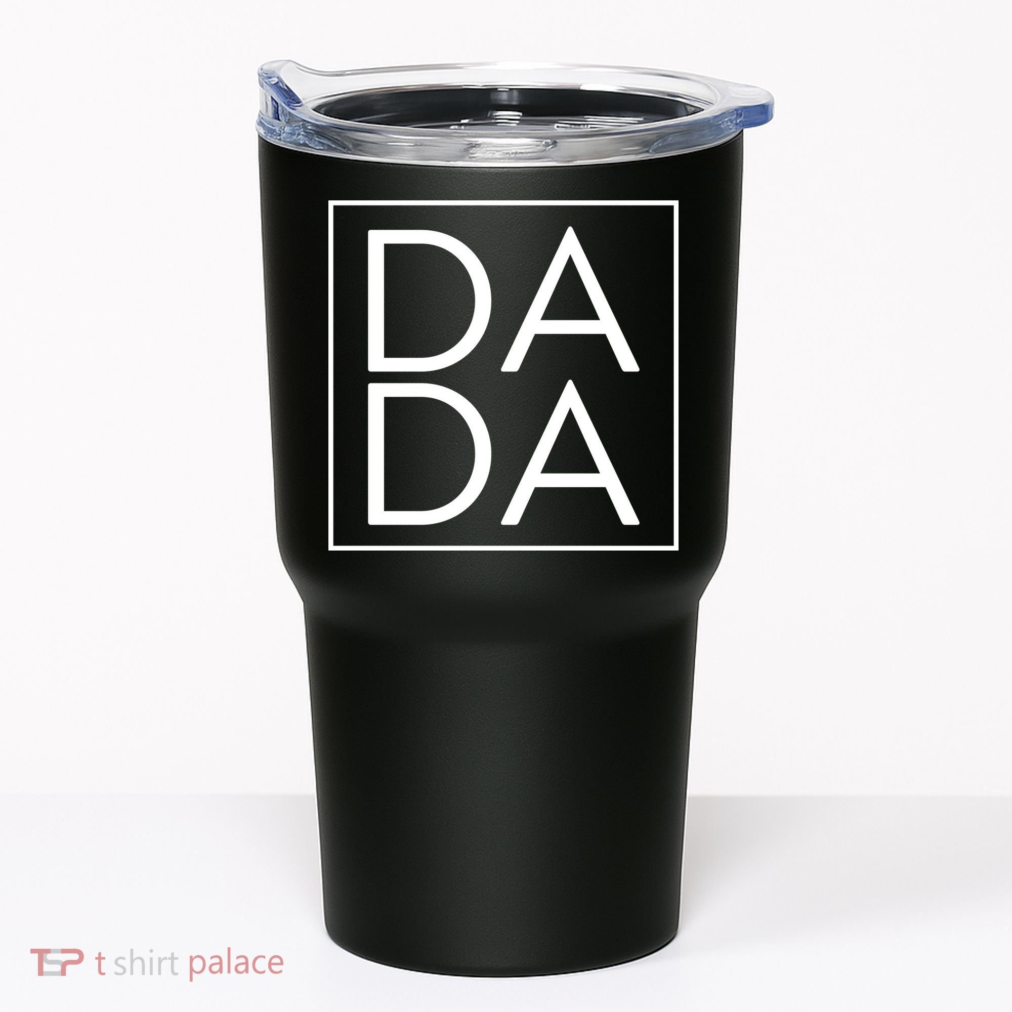 Dada Boxed Retro Fathers Day Tumbler