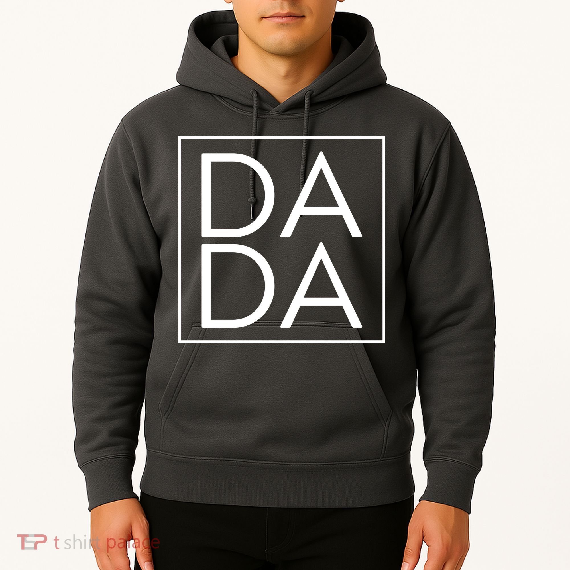 Dada Boxed Retro Fathers Day Hoodie