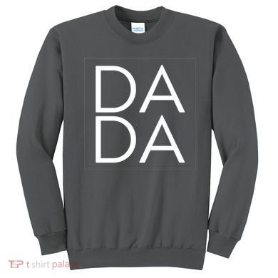Dada Boxed Retro Fathers Day Sweatshirt