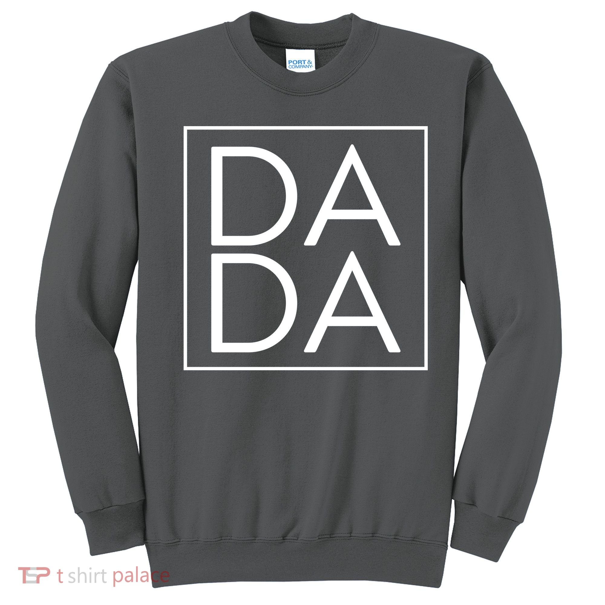 Dada Boxed Retro Fathers Day Sweatshirt