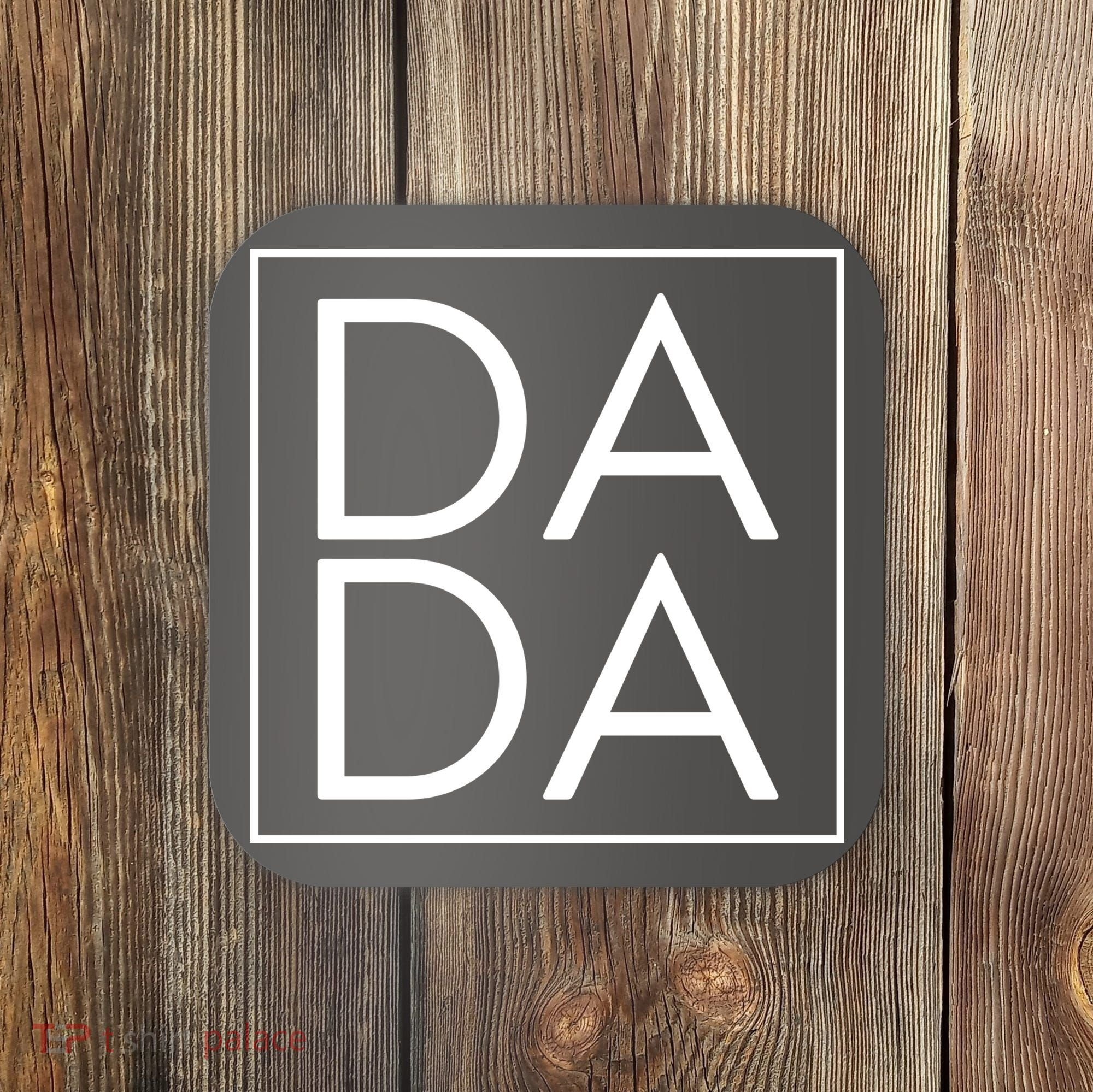 Dada Boxed Retro Fathers Day Coaster