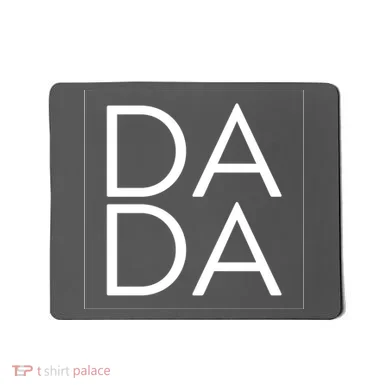 Dada Boxed Retro Fathers Day Mousepad